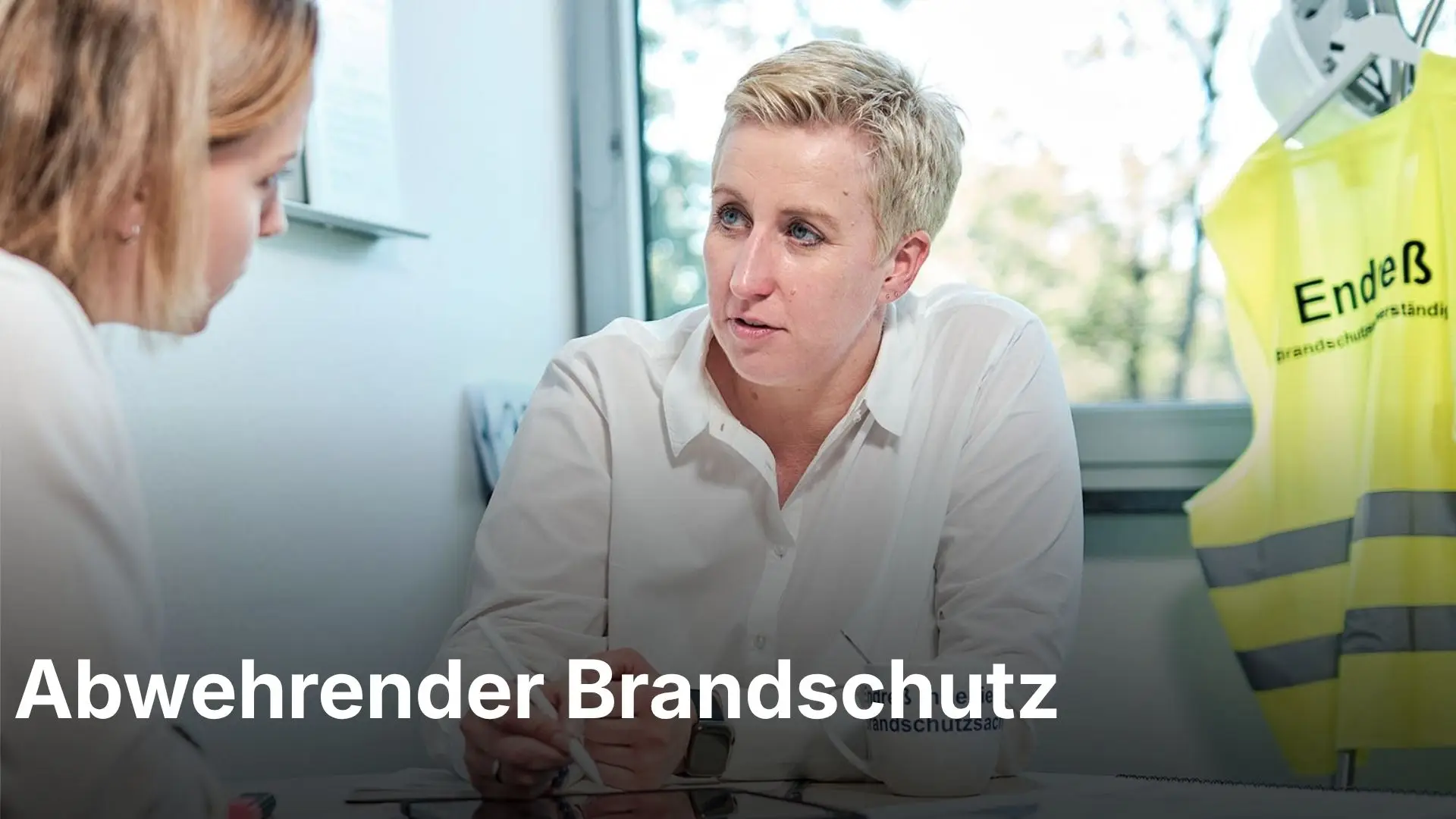 Abwehrender Brandschutz