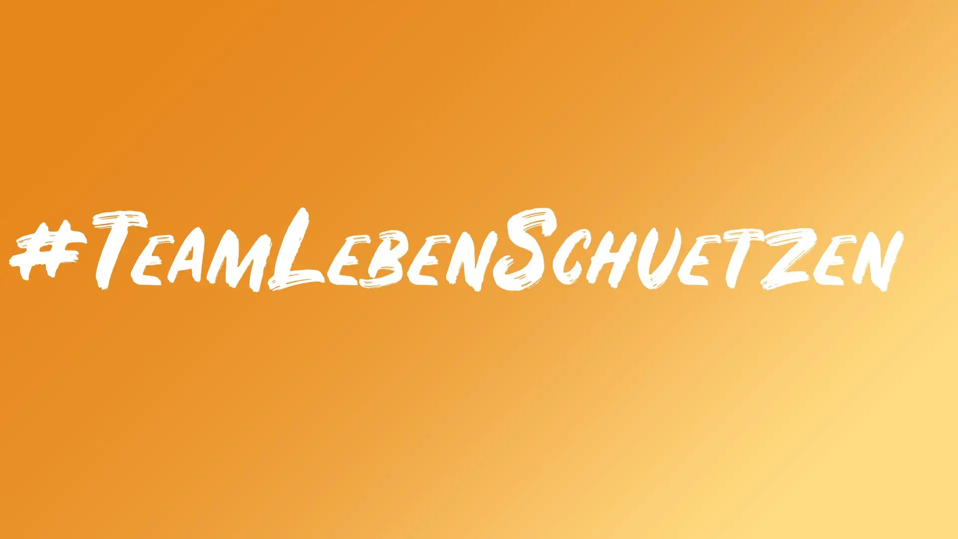 #TeamLebenSchuetzen